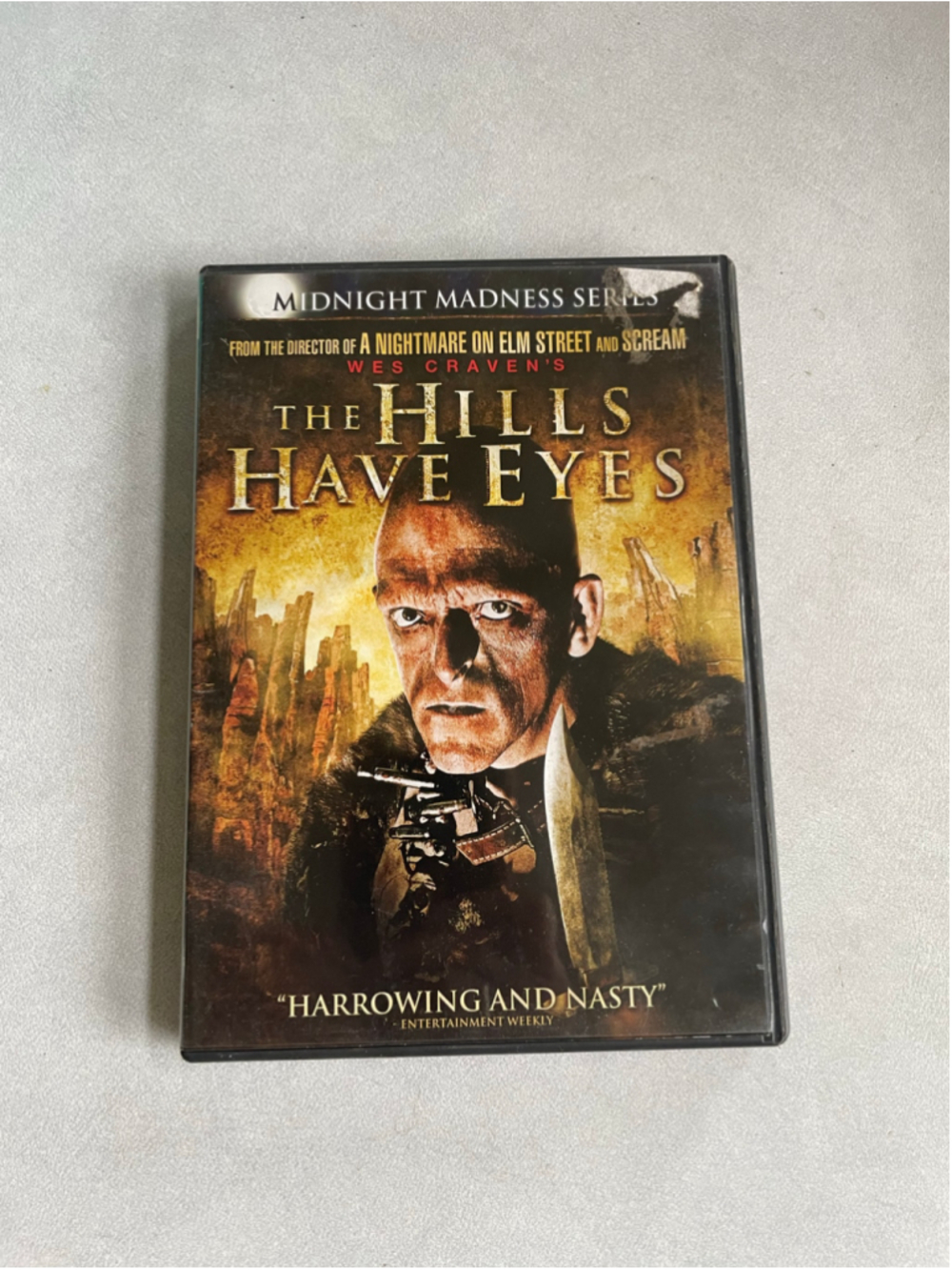 The Hills Have Eyes DVD Wes Craven Horror Film Black Yellow